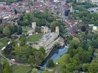 14k2_10133 Luftbild Warwick Castle