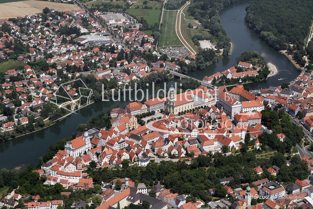 06_10552 22.07.2006 Luftbild Neuburg an der Donau