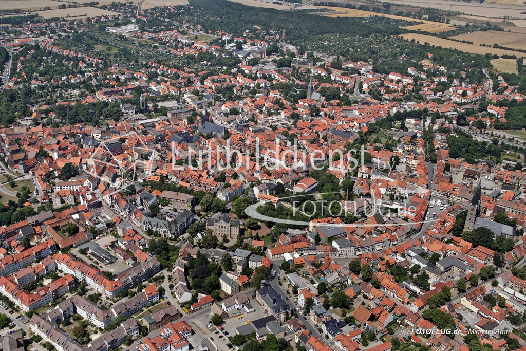06_10335 19.07.2006 Luftbild Quedlinburg