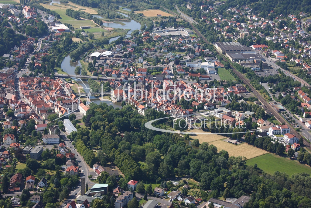 I08_12975 01.07.2008 Luftbild Rotenburg an der Fulda