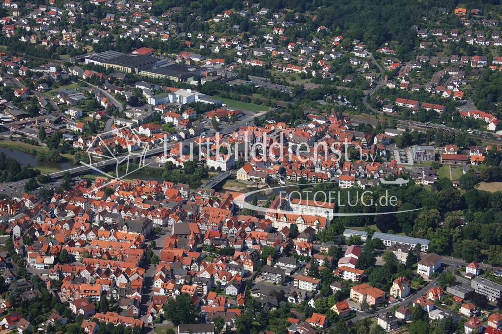 I08_12985 01.07.2008 Luftbild Rotenburg an der Fulda