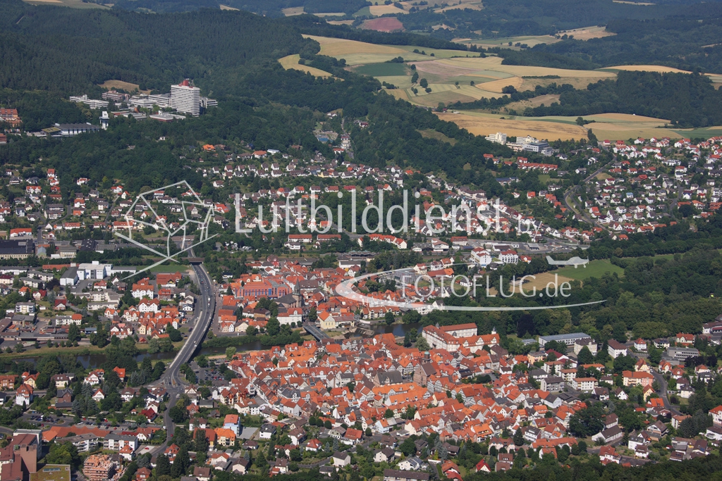 I08_12990 01.07.2008 Luftbild Rotenburg an der Fulda