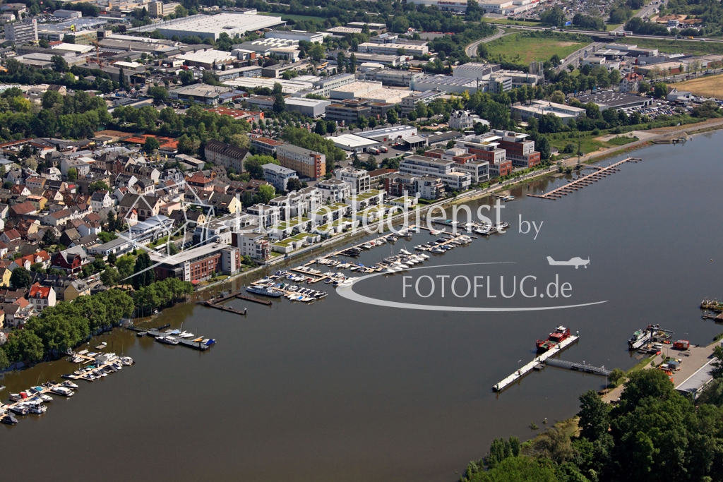 13_16583 07.06.2013 Luftbild Wiesbaden Hafen