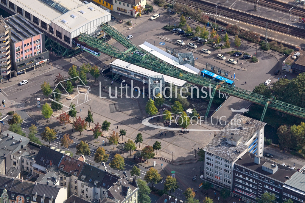 14_29579 28.09.2014 Luftbild Wuppertal Schwebebahn Oberbarmen