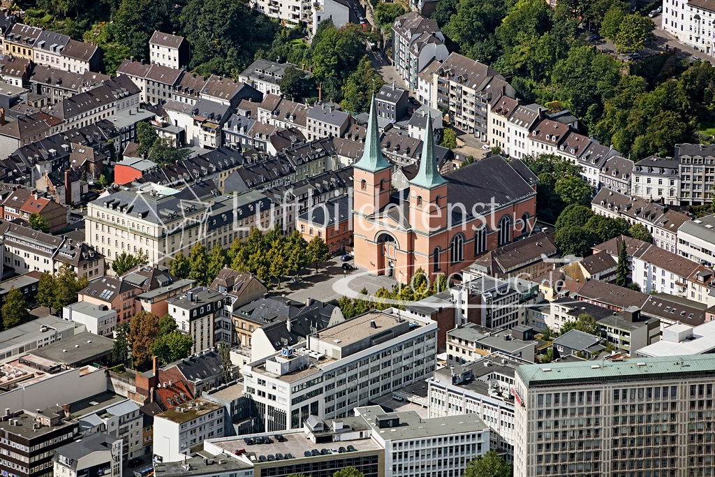 2015_09_10 Luftbild Wuppertal Laurentiuskirche 15k3_0756