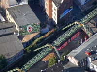 14_30247 28.09.2014 Luftbild Wuppertal Schwebebahn