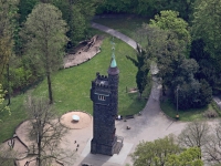 15k2_08048 02.05.2015 Luftbild Wuppertal Von-der-Heydt-Turm