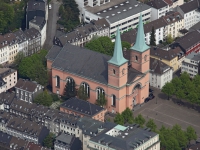 15k2_08053 02.05.2015 Luftbild Wuppertal Laurentius-Kirche