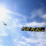 Fotoflug.de fliegt das FlicFlac Banner