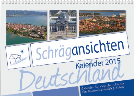 Die Marke für unsere Kalender
Mit unserer neuen Marke “Schrägansichten” präsentieren wir spannende Bilder und interessante Orte aus der Luft in Form von Kalendern. Die Marke für unsere Kalender
Mit unserer neuen Marke “Schrägansichten” präsentieren wir spannende Bilder und interessante Orte aus der Luft in Form von Kalendern.