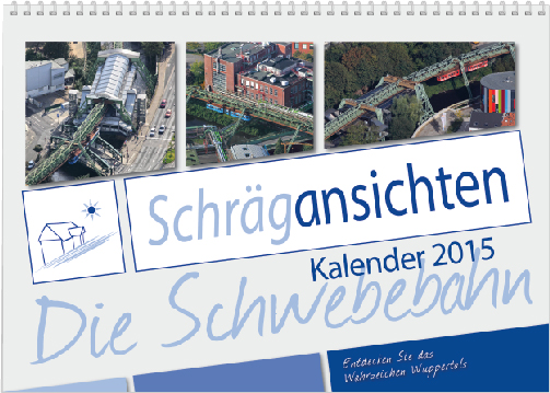 Kalender Schwebebahn Deckblatt 2015