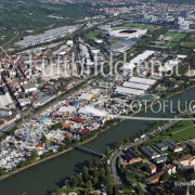 Luftbild Cannstatter Volksfest