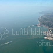 Hafen von Dover im Luftbild