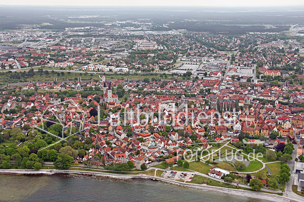 Luftbild Schweden Visby Gotland 2008