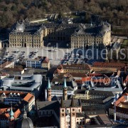 Luftbild Residenz Würzburg