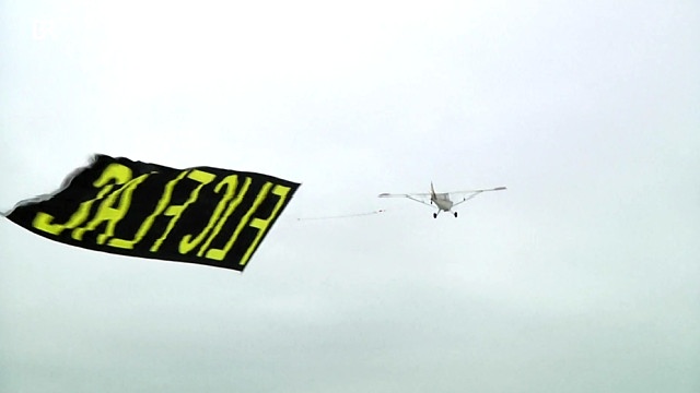 Beitrag der Frankenschau vom 28.01.2015 über Bannerschlepp für Zirkus FlicFlac