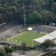 Stadion des WSV im Luftbild