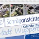 Schrägansichten Wuppertal 2016 - Der Luftbild Wandkalender mit Kult Charakter