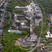 Luftbild Wuppertal Universität 2015