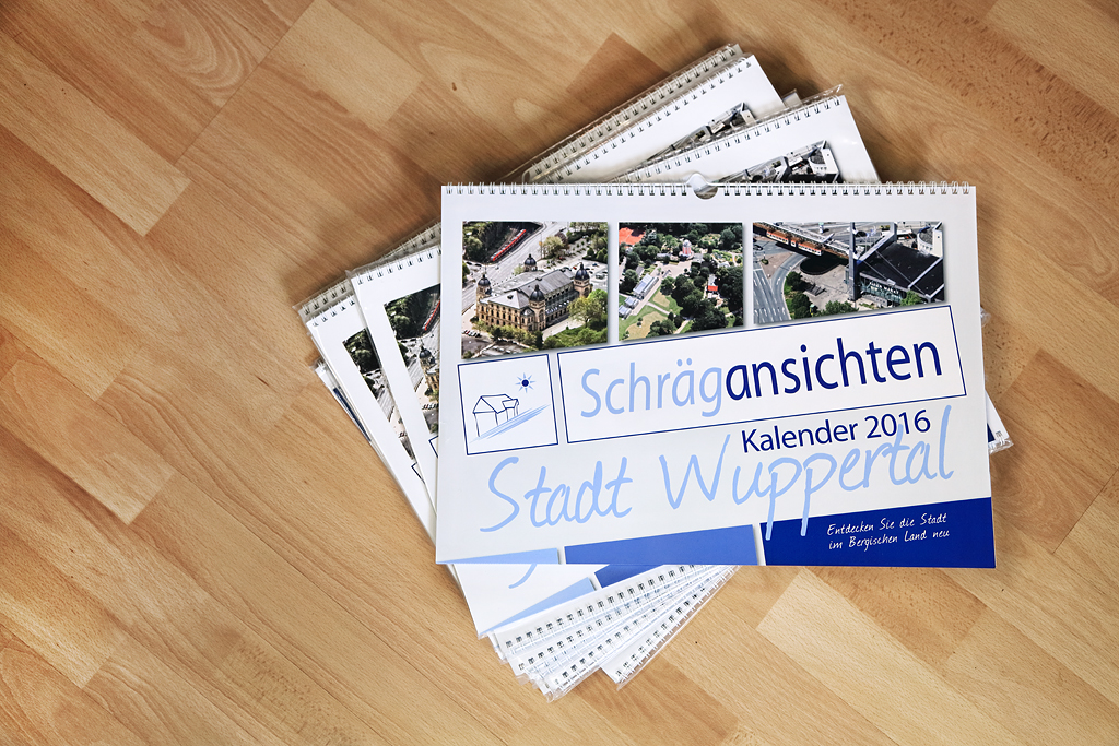 Schrägansichten Wuppertal Luftbild Kalender Wuppertal