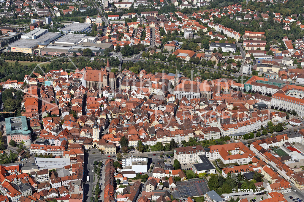Luftbild Ansbach Pfaffengreuth