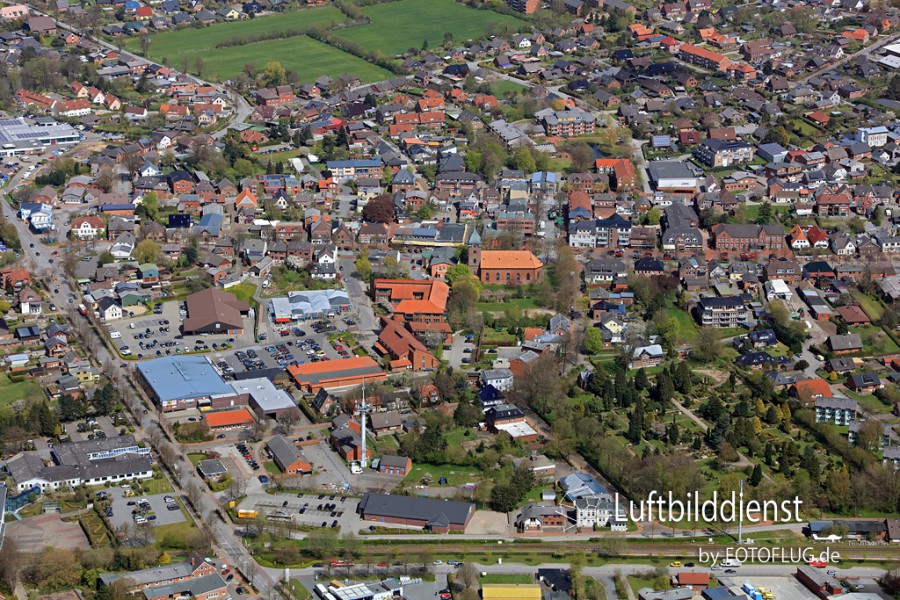Luftbild der Stadt Hohenwestedt › Luftbild.de