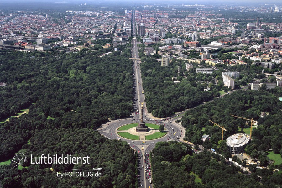 Luftbild Berlin - Berliner Siegessäule › Luftbild.de