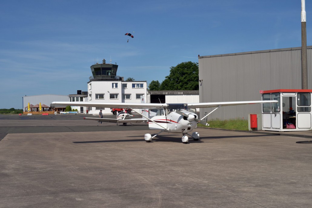 Fotoflüge werden mir unseren Cessna´s gemacht